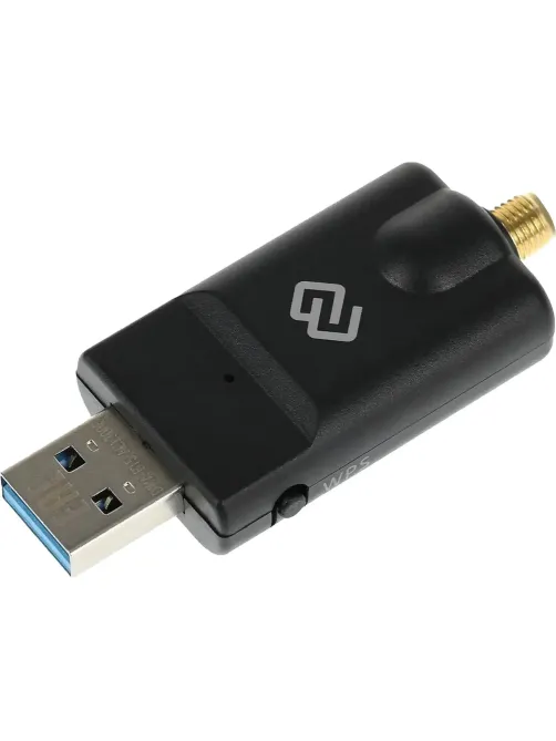 Сетевой адаптер Wi-Fi Digma DWA-AC1300E USB 3.0 (ант.внеш.съем) 1ант