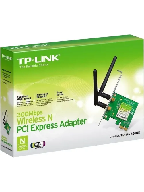 Сетевой адаптер WiFi TP-Link TL-WN881ND PCI Express