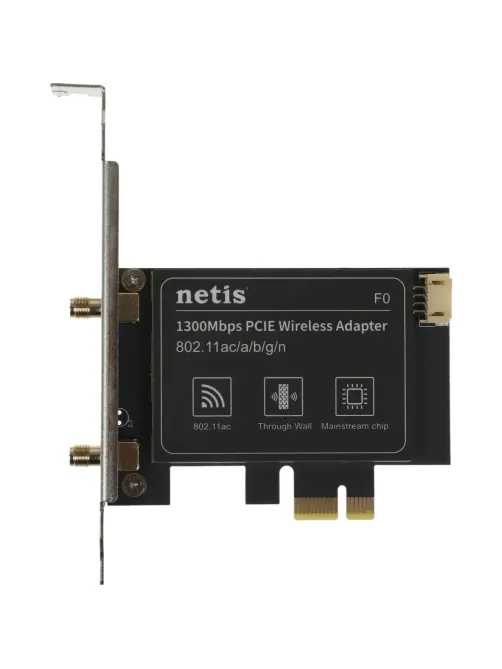 Сетевой адаптер WiFi Netis F0 AC1300 PCI Express