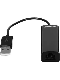 Сетевой адаптер Fast Ethernet Digma D-USB2-LAN100 USB 2.0