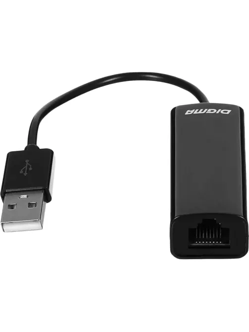 Сетевой адаптер Fast Ethernet Digma D-USB2-LAN100 USB 2.0