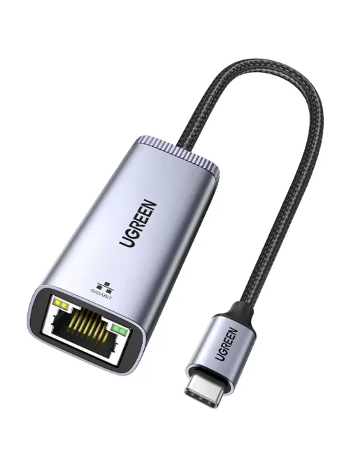 Сетевой адаптер UGREEN CM483 (40322) USB-C to RJ45 Gigabit Ethernet
