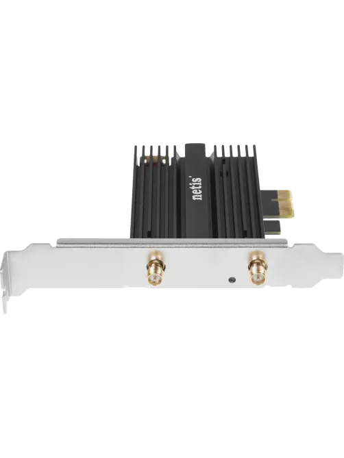 Сетевой адаптер WiFi Netis F2 АХ5400 PCI Express + Bluetooth 5.2