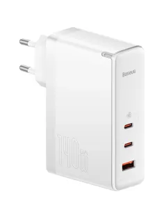 Зарядное устройство сетевое Baseus GaN5 Pro 140W EU White (CCGP100202)