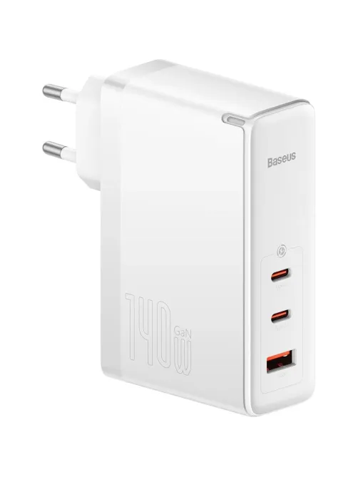 Зарядное устройство сетевое Baseus GaN5 Pro 140W EU White (CCGP100202)