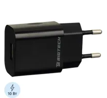 Зарядное устройство 2A, 1USB, черный BT-JCHR-002/C-IPN139