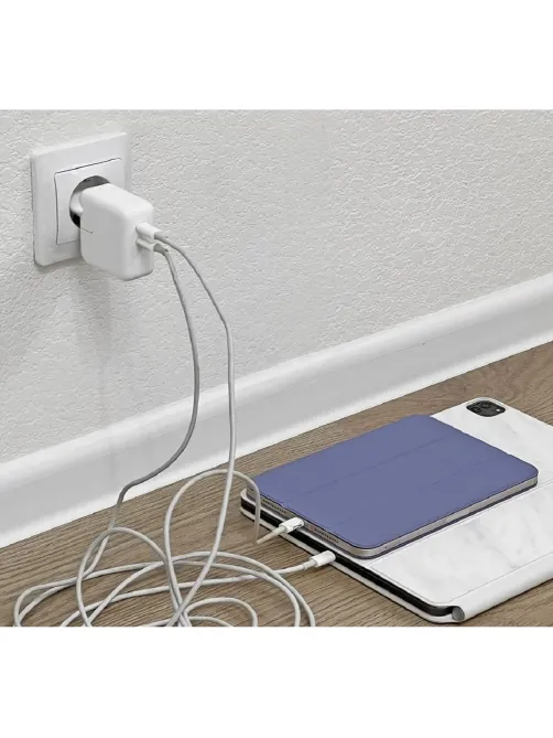 Зарядное устройство Apple (MNWP3ZM/A) 35W Dual USB-C Port