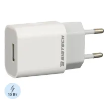 Зарядное устройство 2A, 1USB, белый BT-JCHR-003/C-IPN139
