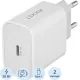 Зарядное устройство сетевое 20W USB-C+Light.RocketSp.Combo(RWCC504WH20CL-C)