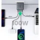 Зарядное устройство UGREEN сетевое USB A+3 USB C 100W GaN Fast Charg(40747)