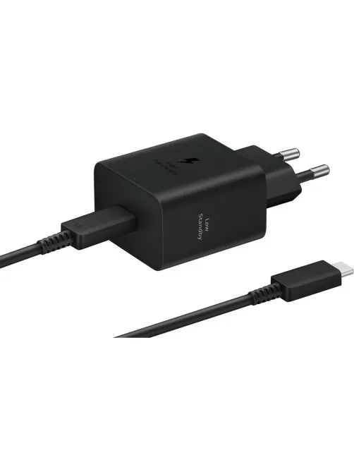 Зарядное устройство сетевое Samsung EP-T4511 45W Type-C Black + cable