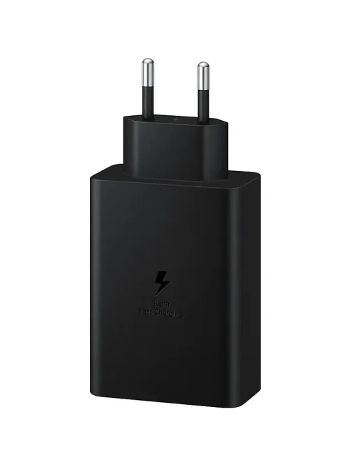 Зарядное устройство Samsung EP-T6530 65W 2xUSB-C/1xUSB-A Черный