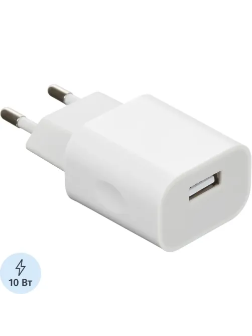 Зарядное устройство 2A, 1USB, белый BT-JCHR-003/C-IPN139