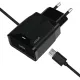 Зарядное устройство сетевое PERO TC04 1USB 2.1A + MICRO-USB CABLE черный