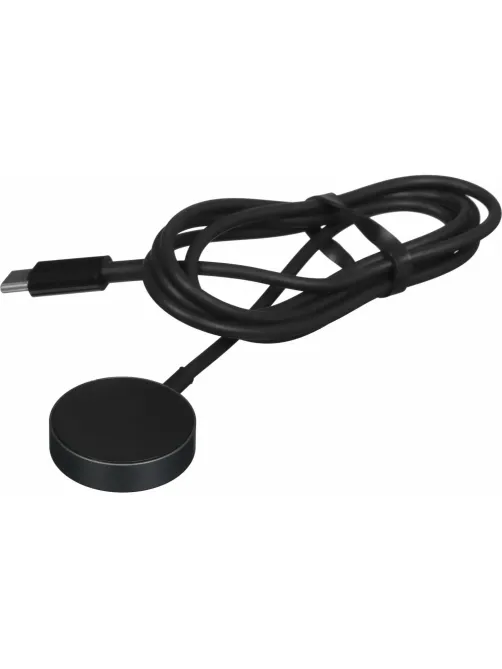 Зарядное устройство PERO беспр. TC20 USB-C для Galaxy Watch магнитн, черное