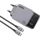 Зарядное устройство сет. UGREEN X755(25871)Nexode Pro 65W 3-Port+каб.1м сер