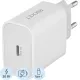Зарядное устройство сетевое Rocket Space  20W, USB-C,белый(RWC503WH20SP-C)