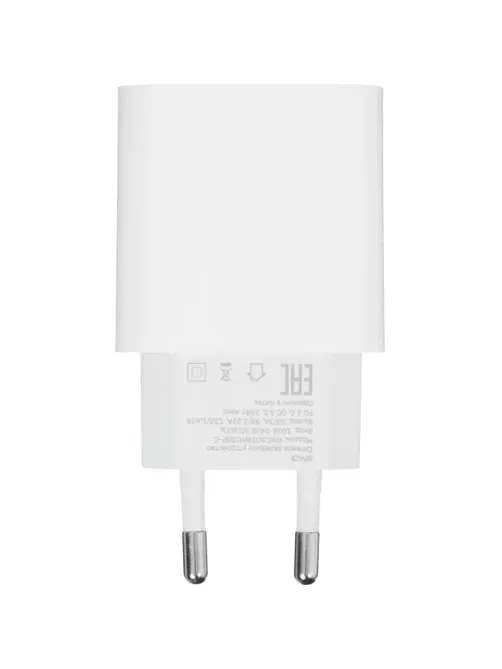 Зарядное устройство сетевое 20W USB-C/USB-C RocketSp.Combo(RWCC506WH20CC-C)