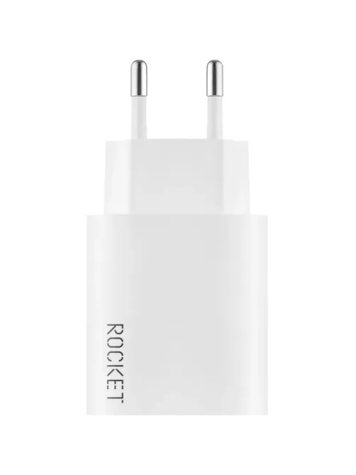 Зарядное устройство сетевое Rocket Space Pro 20W USB-A/C(RWC504WH20SPP-AC)