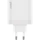 Зарядное устройство сетевое PERO TC17 USB-A QC 3.0 + 2х USB-C PD, 65W белый