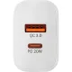 Зарядное устройство сетевое Rocket Space Pro 20W USB-A/C(RWC504WH20SPP-AC)