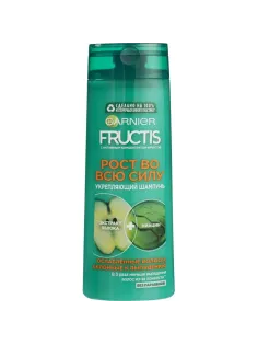 Шампунь Garnier Fructis Рост во всю Силу Укреп прот выпад ломк вит, 400 мл