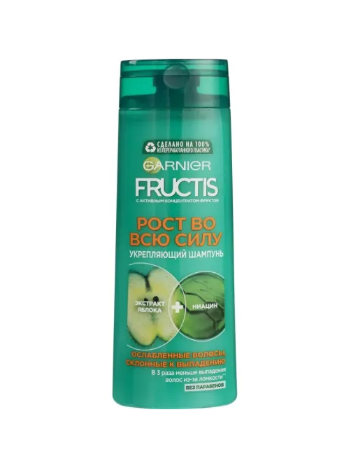 Шампунь Garnier Fructis Рост во всю Силу Укреп прот выпад ломк вит, 400 мл