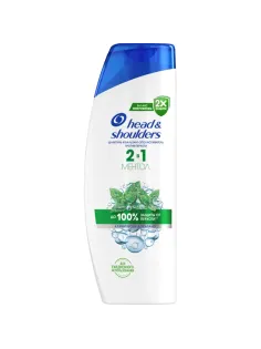 Шампунь-бальзам Head&Shoulders от перхоти Ментол 2в1 360мл