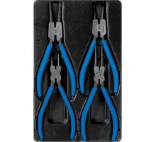 Набор съемников стопорных колец,4предмета KING TONY NO9-42114GR/NO9-42114GP