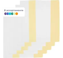 Набор обложек д/учеб 5шт унив,цв.клапан 232x455, ПВХ,1114.2 110мкм