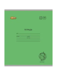 Тетрадь школьная №1 School/Комус Класс 24л клетка бумага 80 г/м2 карт