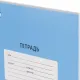 Тетрадь школьная А5, 18 л. линия, Интенсив Голубой, 10шт/уп арт.1711058