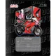Тетрадь школьная А5 12л клетка Комус Класс Motocross в ассортименте 2021679