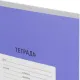 Тетрадь школьная А5,12л,линия,скреп. Комус Класс Интенсив Сиреневый 10шт/уп