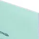 Тетрадь в зеленом офсете 24 л., клетка, штука, внутр.блок 100% белизна