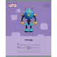 Тетрадь школьная А5 12л клетка Комус Класс Роботы 10 шт/уп