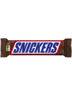 Шоколадный батончик Snickers с карамелью, арахисом и нугой, 50,5г