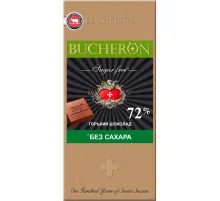 Шоколад горький Bucheron Diet без сахара в картоне, 70г