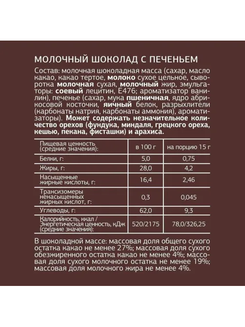 Шоколад Деловой Стандарт порц. ассорти набор, 810г