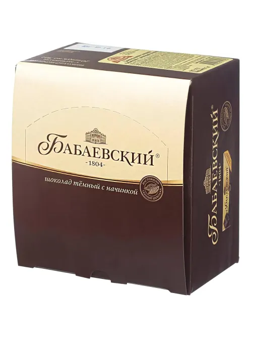 Шоколад Бабаевский с помадно-сливочной начинкой, 20шт х 50г