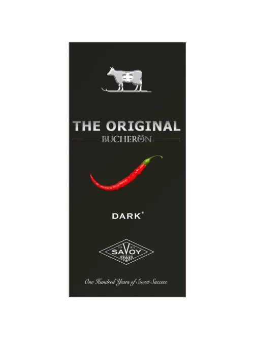 Шоколад горький Bucheron The Original с кайенским перцем, 90г