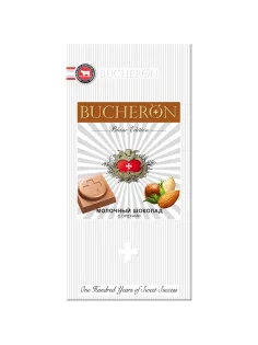 Шоколад молочный Bucheron Blanc Edition с орехами, 85г