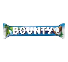 Шоколадный батончик Bounty с мякотью кокоса, 55г