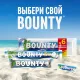 Шоколадный батончик Bounty с мякотью кокоса, 3кг