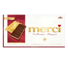 Шоколад Merci Марципан, 112г