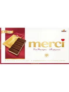 Шоколад Merci Марципан, 112г
