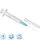 Шприц 2-комп. однораз. 2мл LS 23G(0,6x30) прил. 100шт/уп KD-Ject