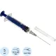 Шприц 3-комп. однораз. 5мл LS 22G(0,7х40) прил. 100шт/уп MedAim