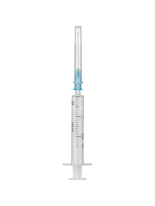 Шприц 2-комп. однораз. 2мл LS 23G(0,6x30) прил. 100шт/уп KD-Ject