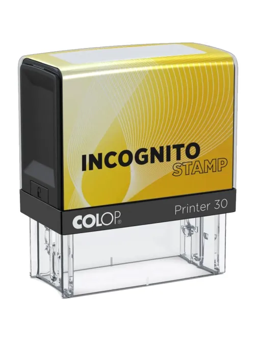 Штамп стандартный скрыв.текст *-ИНКОГНИТО Printer 30/L Incognito 47х18мм Co